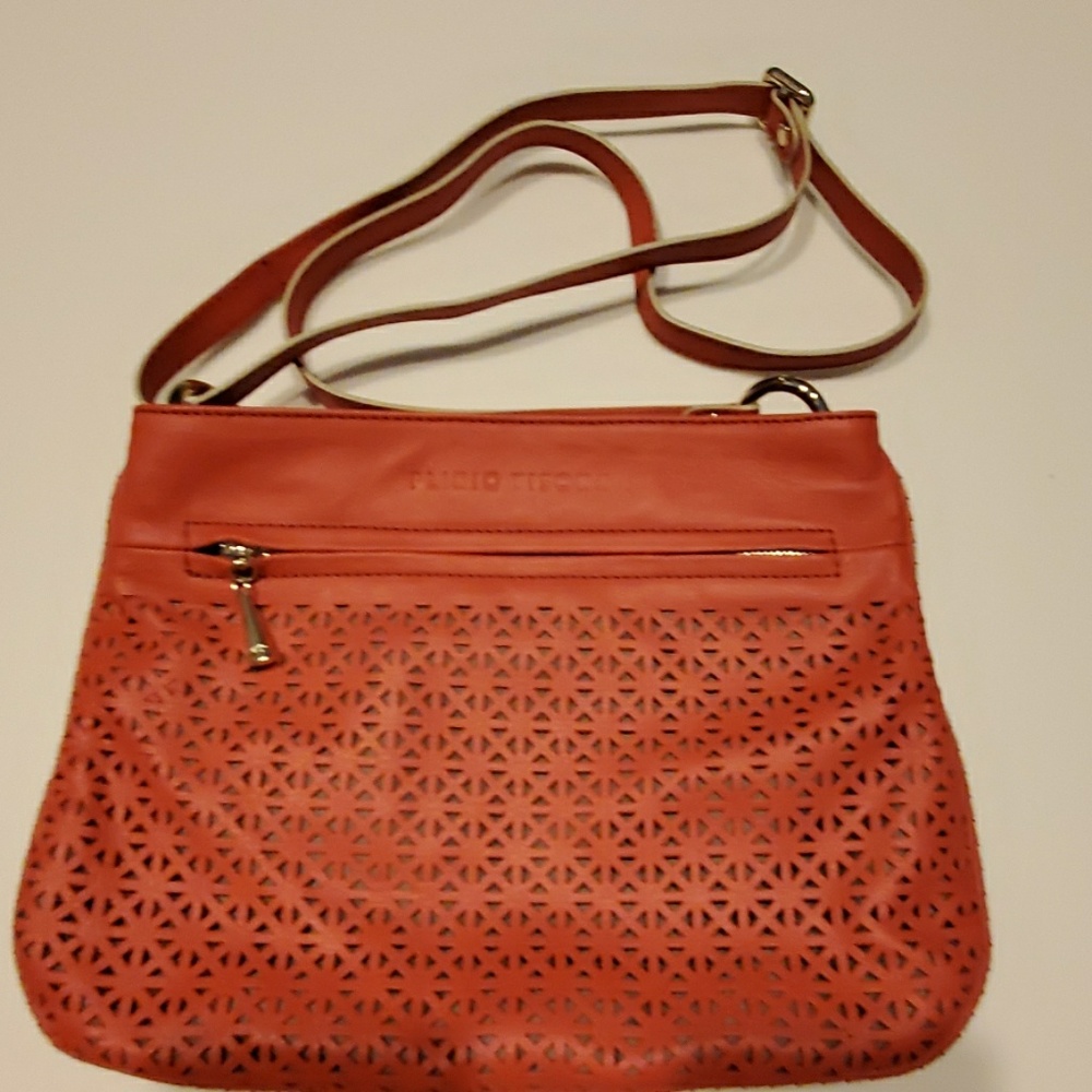 Plinio Visona Orange Crossbody
